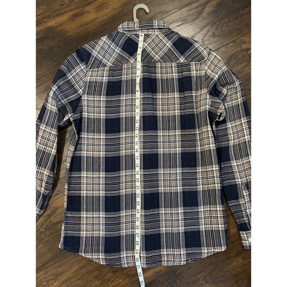BUFFALO DAVID BITTON Plaid Long Sleeve Button-Down Casual Shirt Men's Size XL - Picture 8 of 12